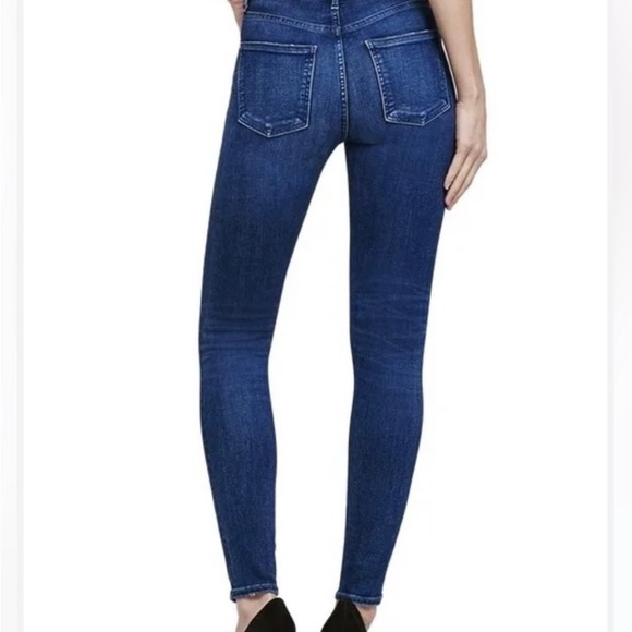 Citizen Of Humanity Rocket Jeans Women Size 29 Blue High Rise Skinny Stretchy - Picture 3 of 16